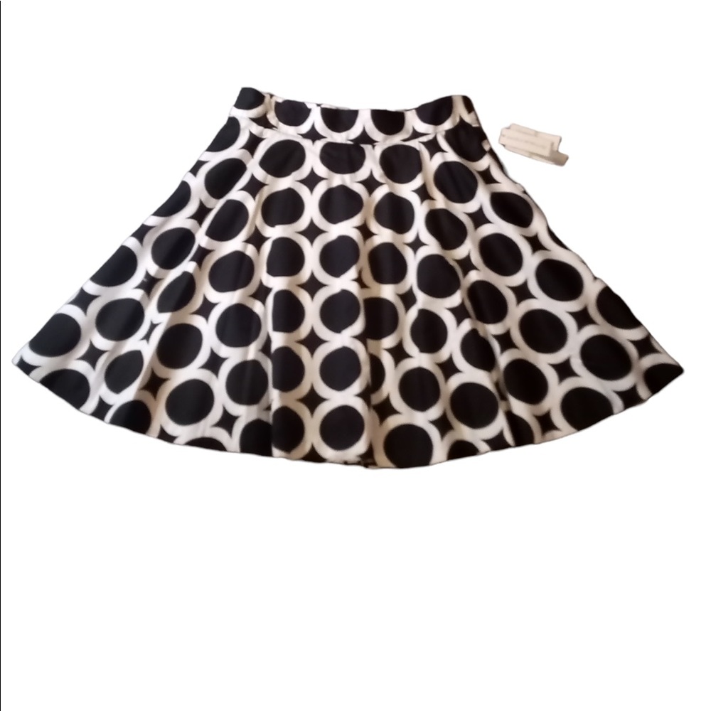 Amanda & Chelsea High Waist/Short Flared Skirt